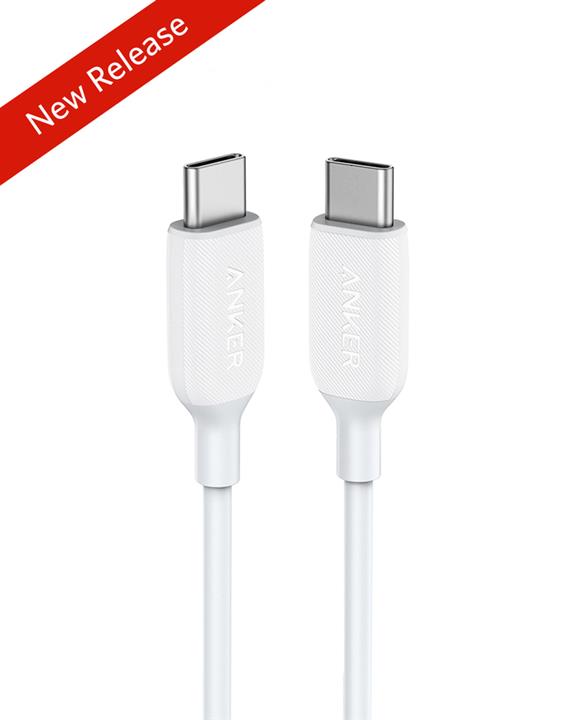 کابل انکر مدل A8852 طول 90 سانتی متر  USB Type-C Anker Powerline III A8852 Type-C To Type-C  Charging Cable